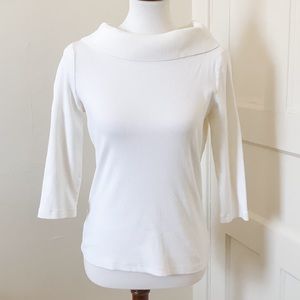 3/$30 Kim Rogers Petite 3/4 Sleeve Top Size PS